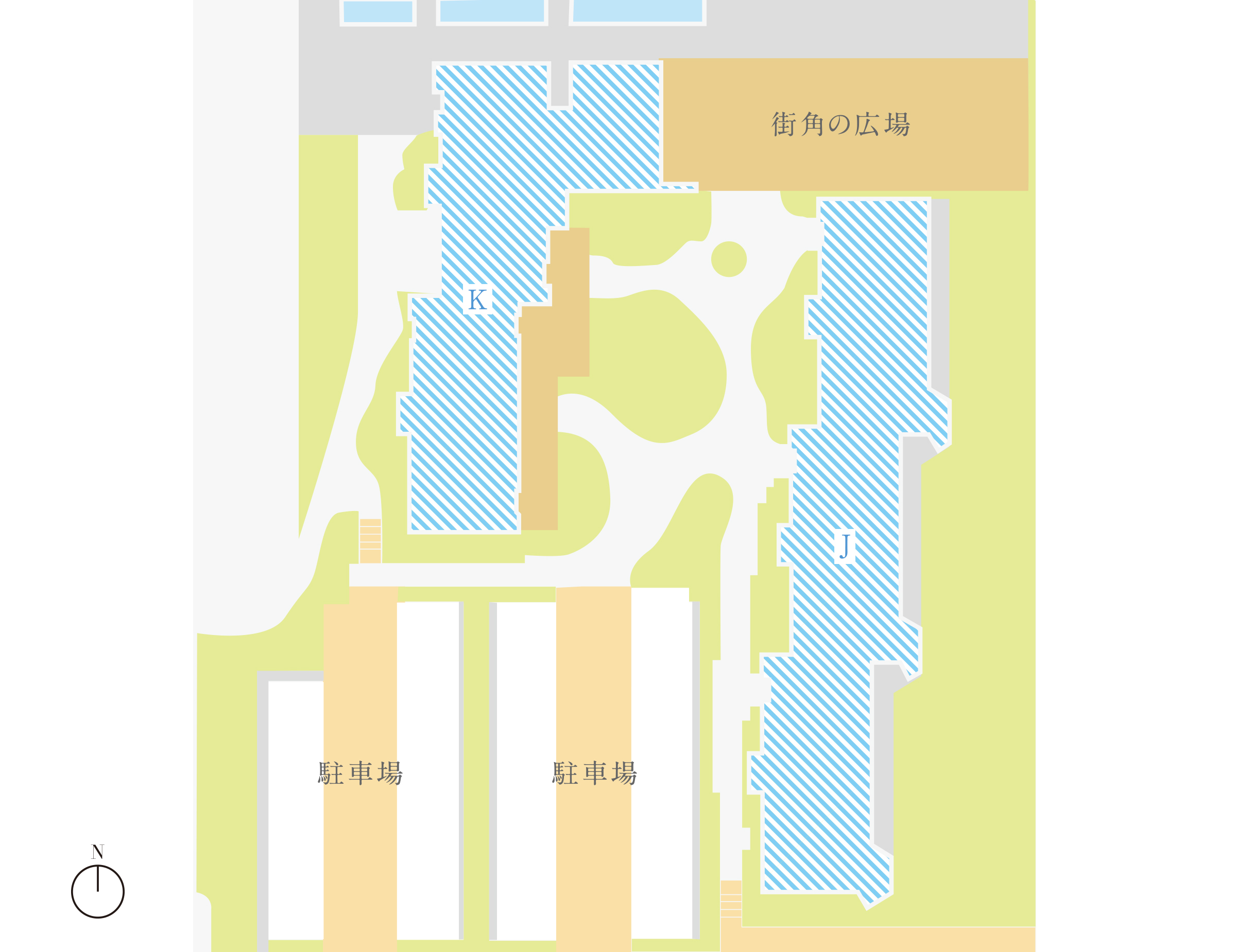 3街区内配置図